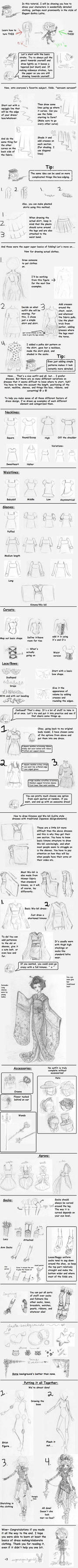 Super Sugar: Clothing Tutorial by SugarSugarHyperLolly