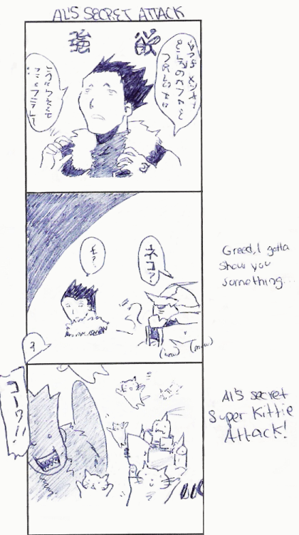 Mini Greed Comic