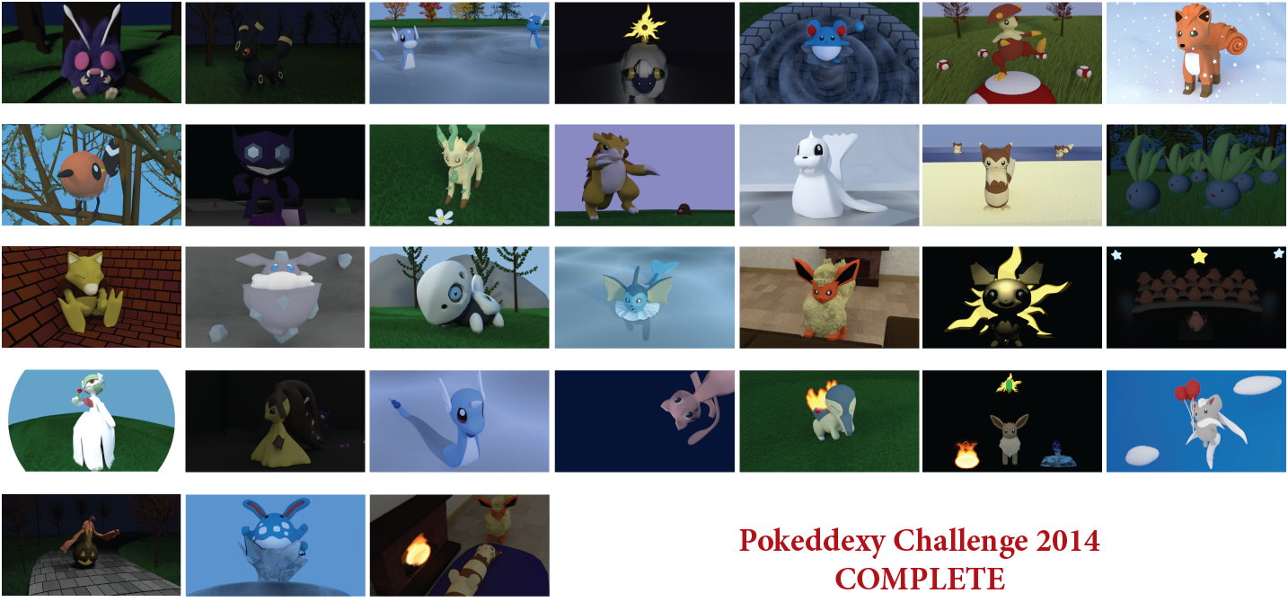 Pokeddexy Challenge Complete