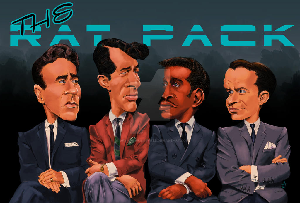 The Rat Pack by goofyinkcaricatures on DeviantArt