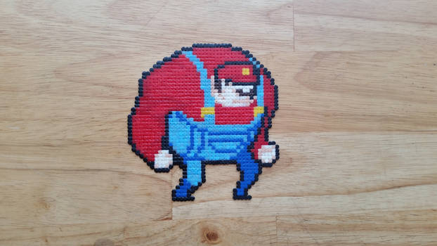 Buffed Out Mario (mini hama)