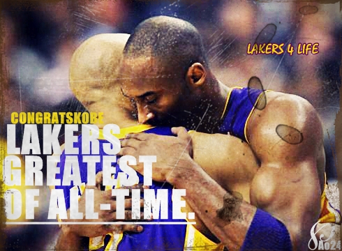 Kobe Bryant Lakers Greatest Of All-time