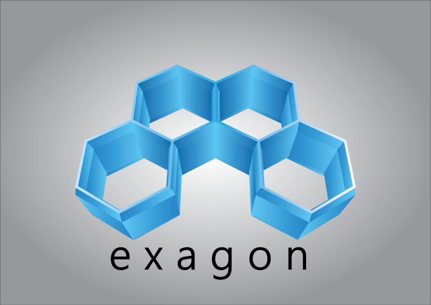 Exagon Logo, Adobe Illustrator CC by ferrivalentina on DeviantArt