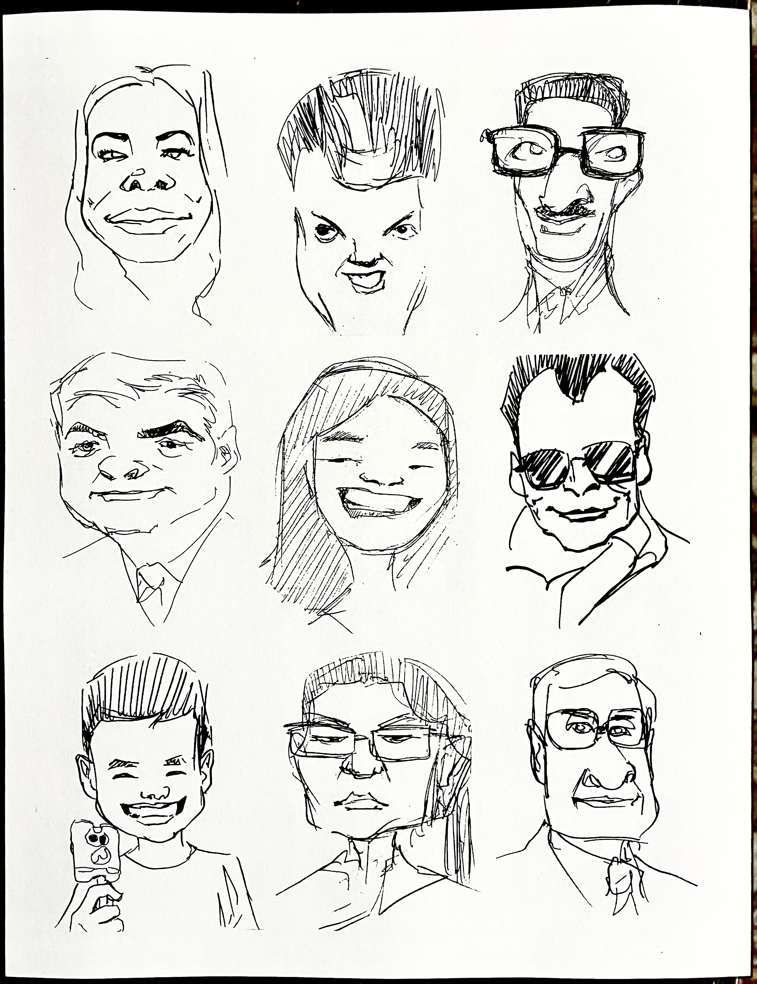 Caricature Example Sheet By Nulverig On DeviantArt