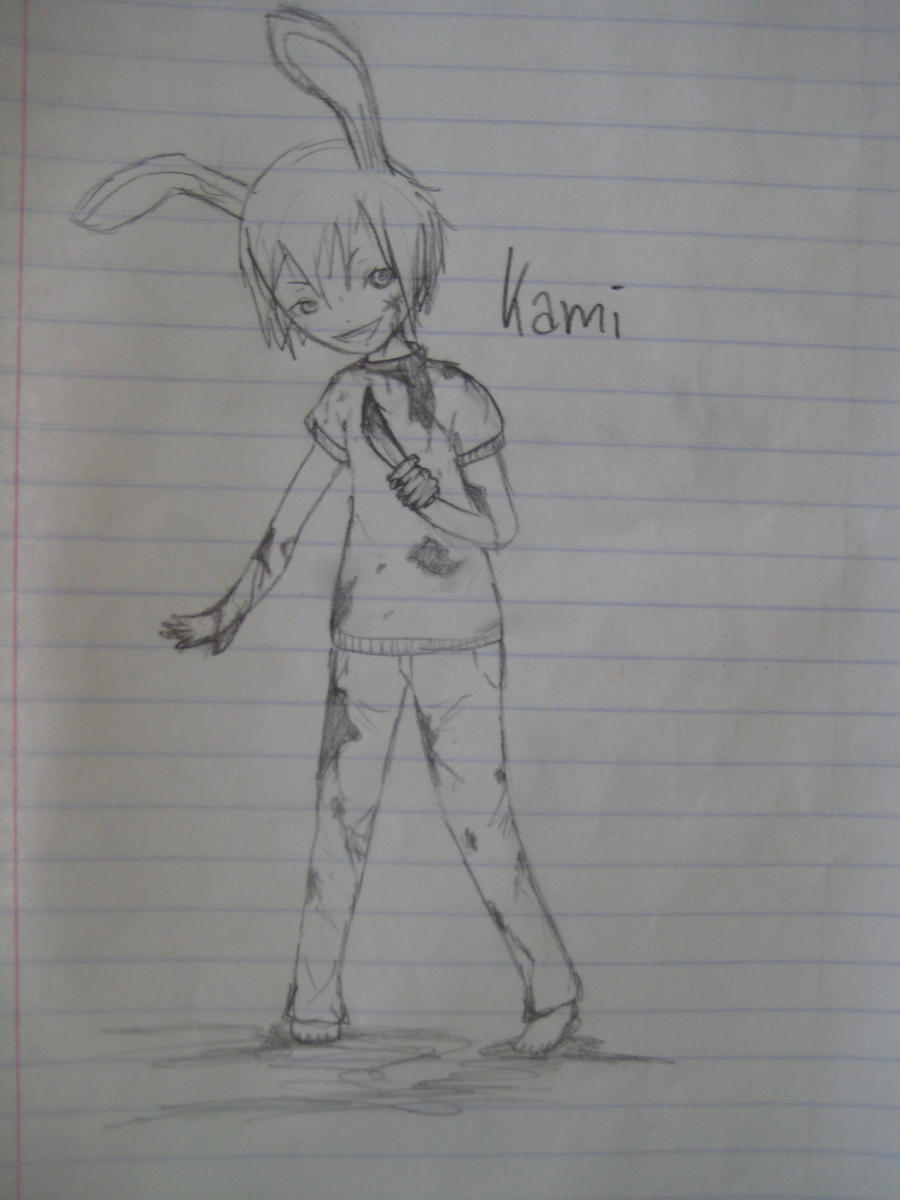 Kami Rabbit Kami The killer bunny by Sakilia on DeviantArt