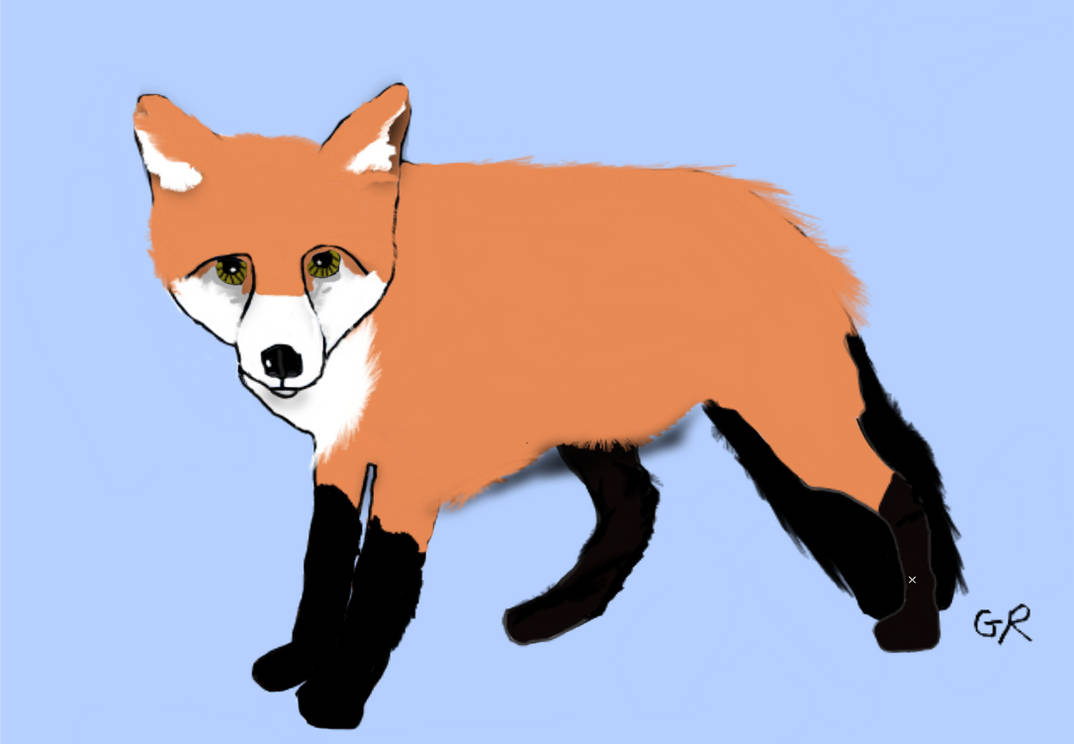 The Red Fox by GrimReaperBoi on DeviantArt