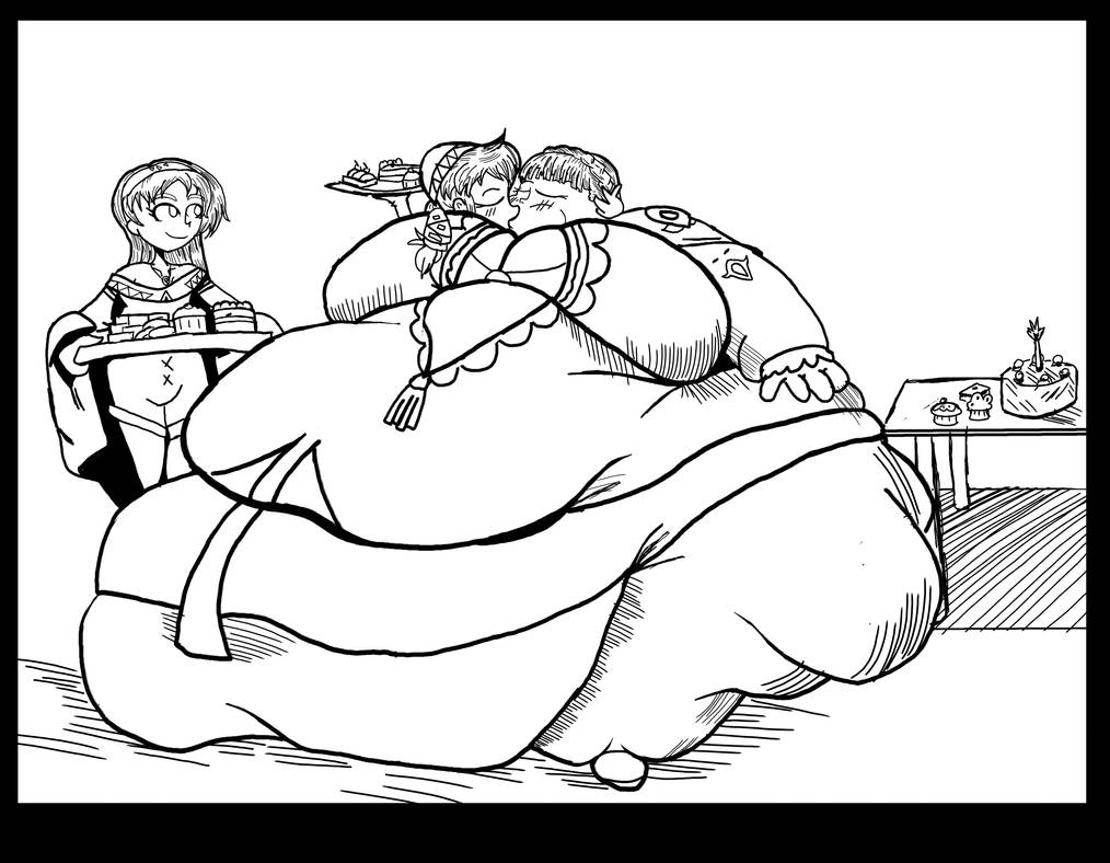 bbwchan draw thread request Triple Trouble by Nikoltine on DeviantArt