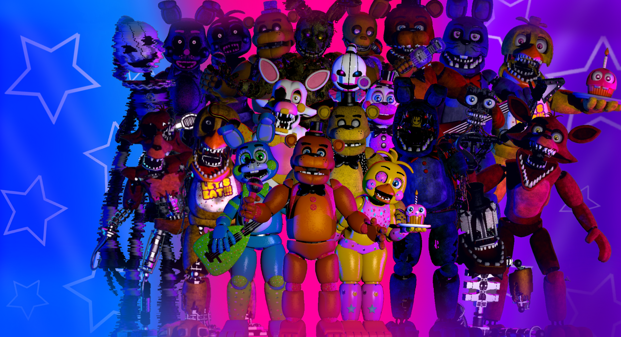 Five Nights At Freddy's Two by SirBlueStudios on DeviantArt