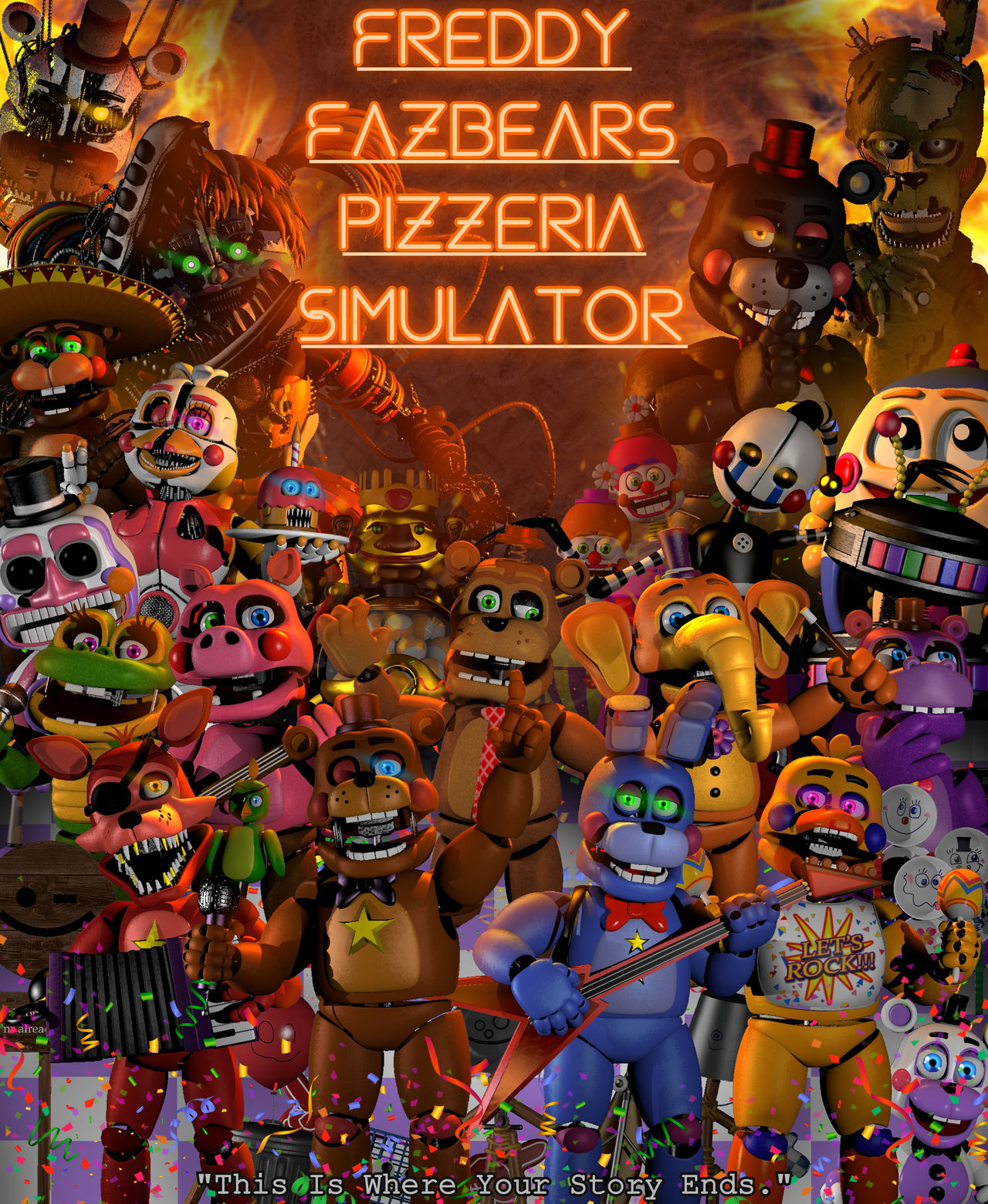 Five Nights At Freddy's VR Help Wanted by SirBlueStudios on DeviantArt