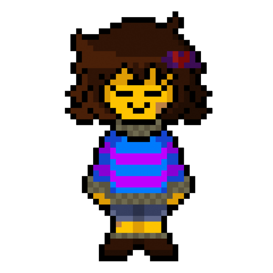 Frisk Spinning V2 by SirBlueStudios on DeviantArt