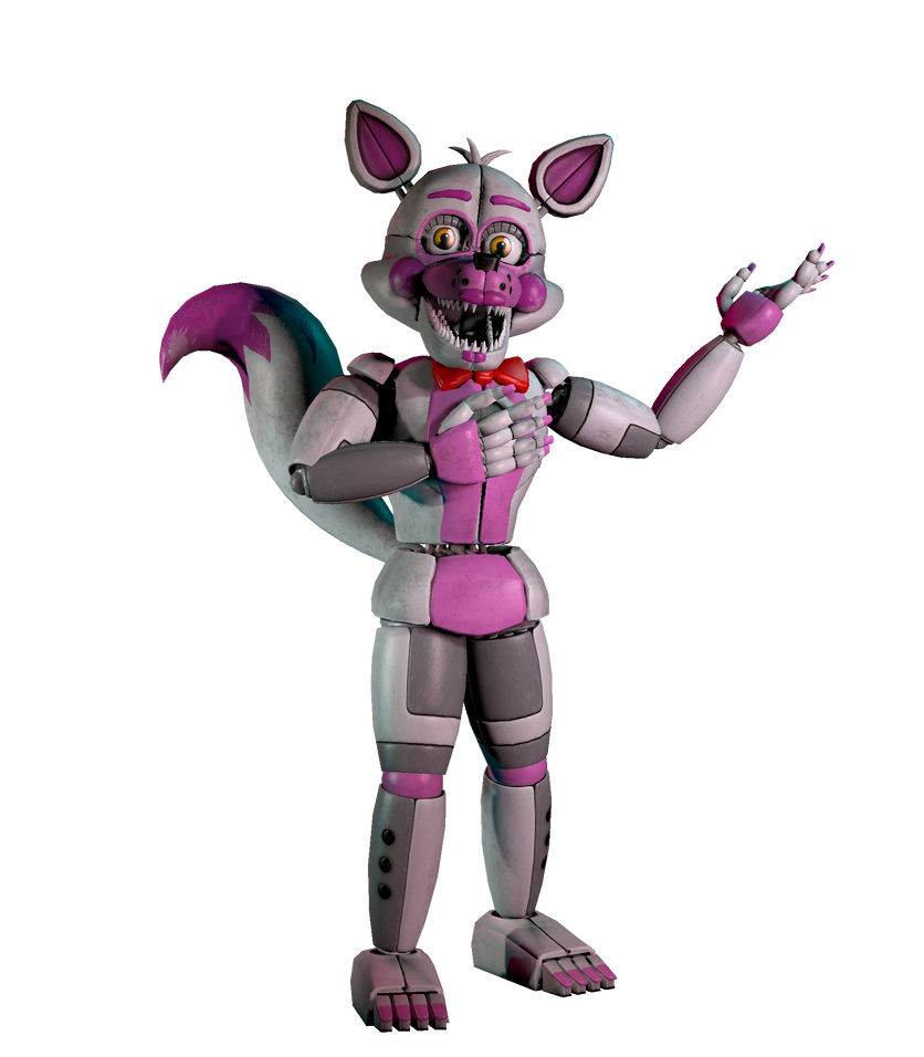 Virtual Funtime Foxy (FNaFHW) by SirBlueStudios on DeviantArt