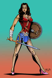 Wonder Woman Colours
