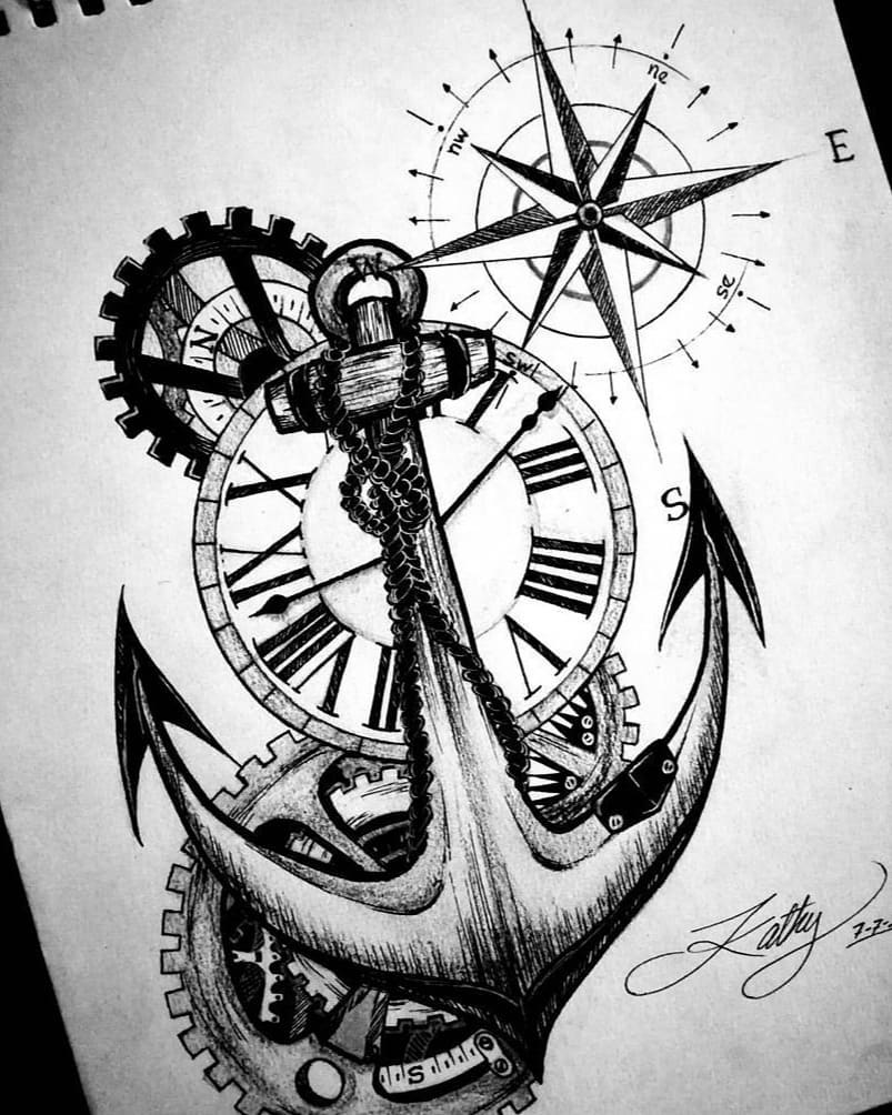 Tattoo Anchor by kathyperez on DeviantArt