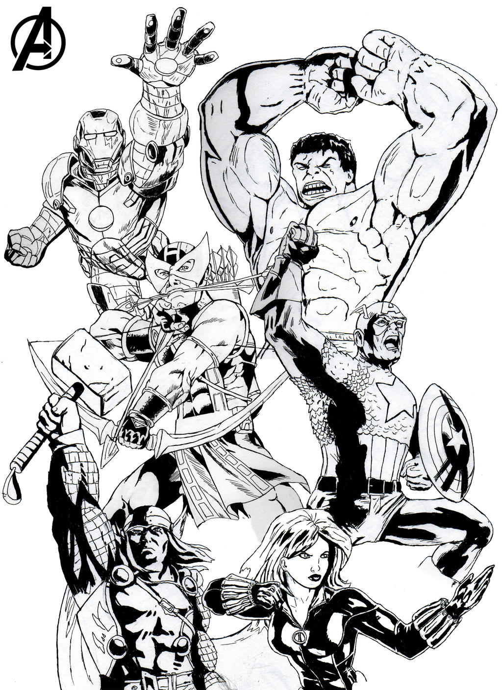 Avengers Assemble!! by Graphitodudesaul on DeviantArt