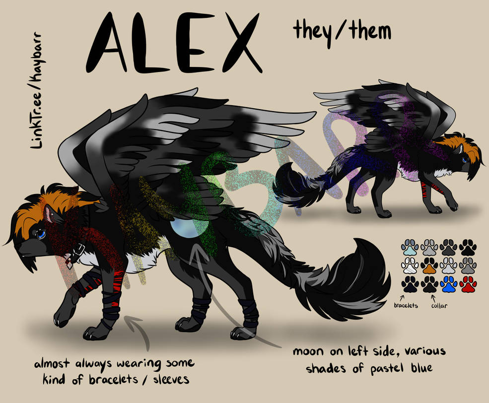 Deviantart Alex B Alex B Ref Sheet by Kaybarr17 on DeviantArt