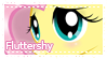 MLP Fluttershy stamp