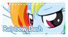 MLP Rainbow Dash stamp