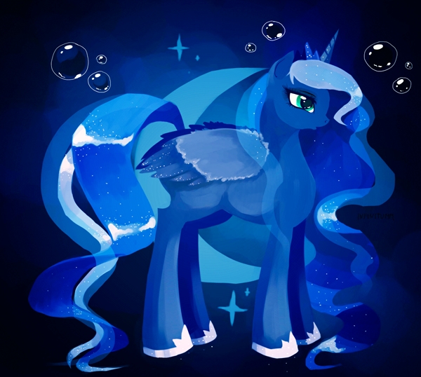 MLP Luna (dark version)