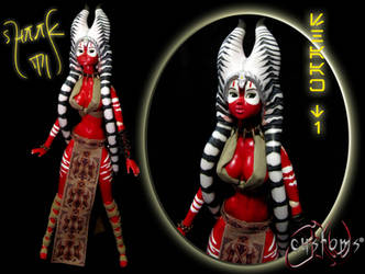 Shaak Ti Felucian Outcast Custom Doll by JVCustoms