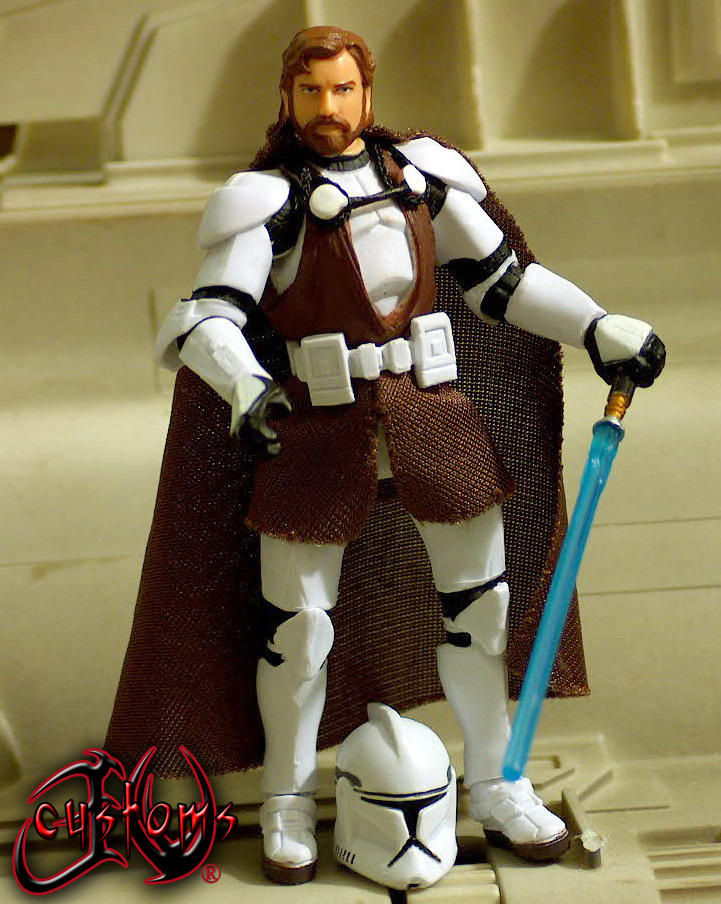 Obi Wan Kenobi Clone Armor V2 Custom Figure by jvcustoms on DeviantArt