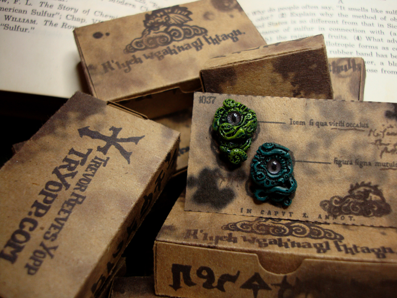 Lovecraft Inspired Earrings