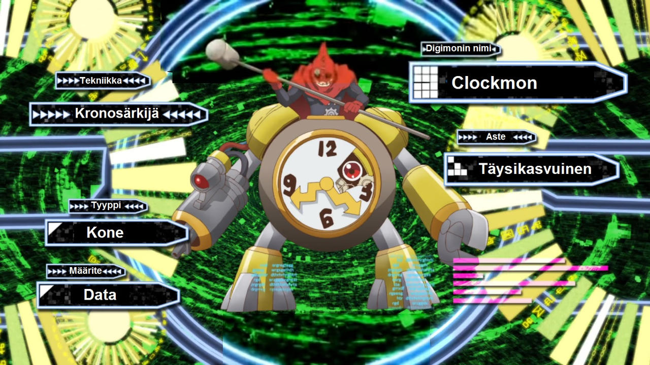 #9. Clockmon by Tahu-Kal on DeviantArt