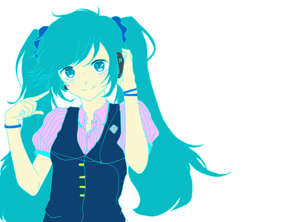 Miku Fan art.