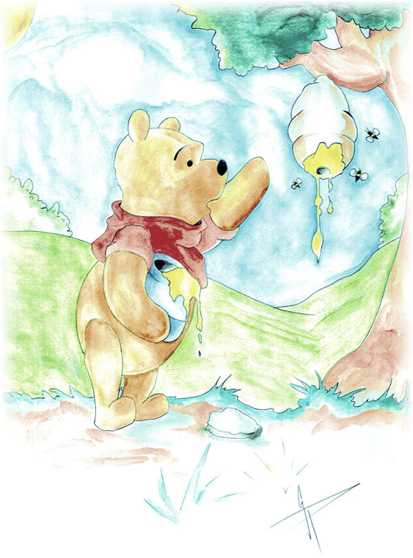Modern Pooh Graphics pooh by deviantbydesign on DeviantArt