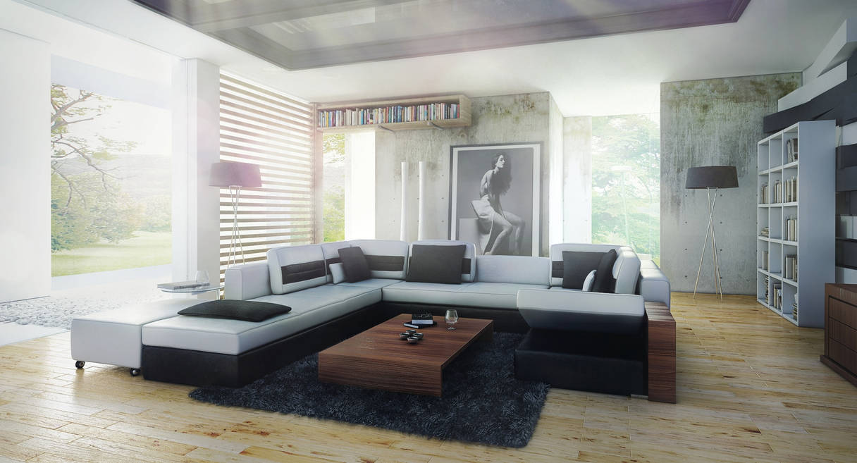 Dreamy living room by bizkitfan