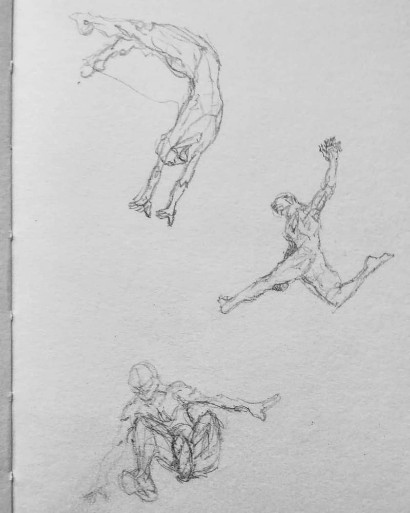 Dynamic Muscle Pencil Dynamic poses pencil by ELowman235 on DeviantArt