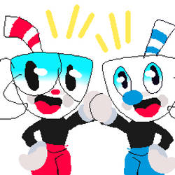 cuphead and mugman