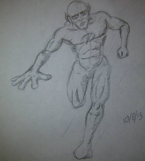 20 Minute Timed Doodle - The Flash