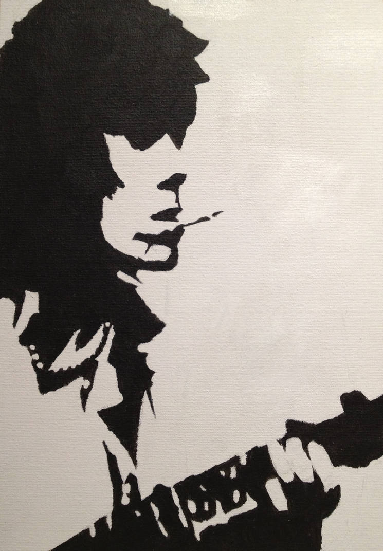 Dressoir snelweg wond Keith Richards (The Rolling Stones) pop art by klaka97 on DeviantArt