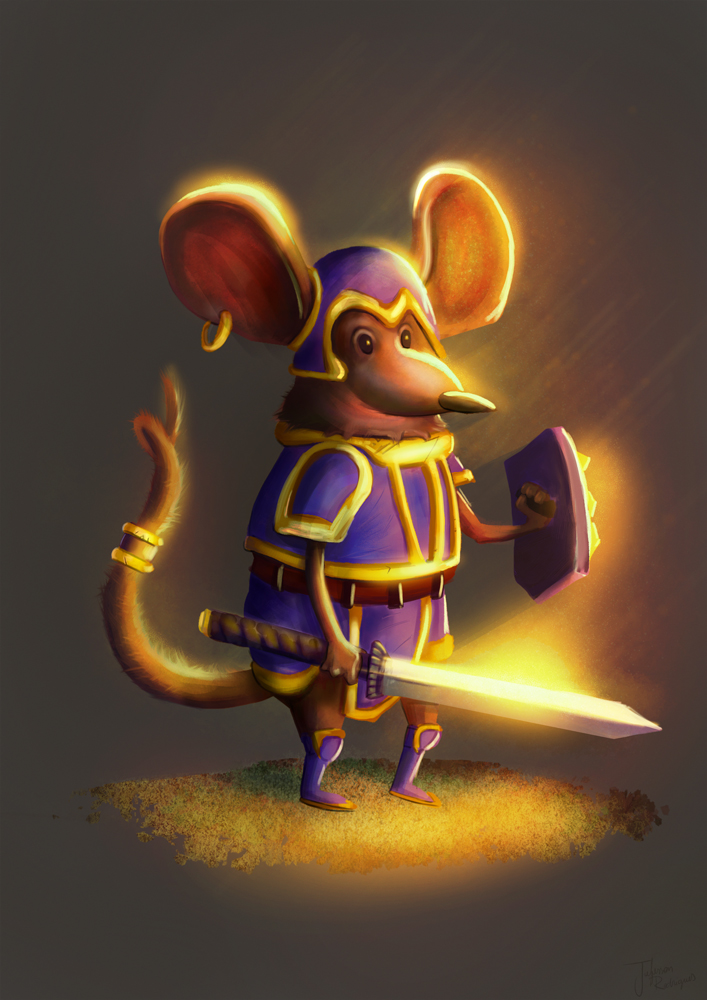 warrior mouse