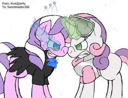 Diamond Tiara VS. Sweetie Belle!