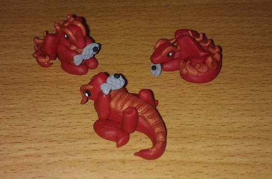 Three Little Fire Dragons :3