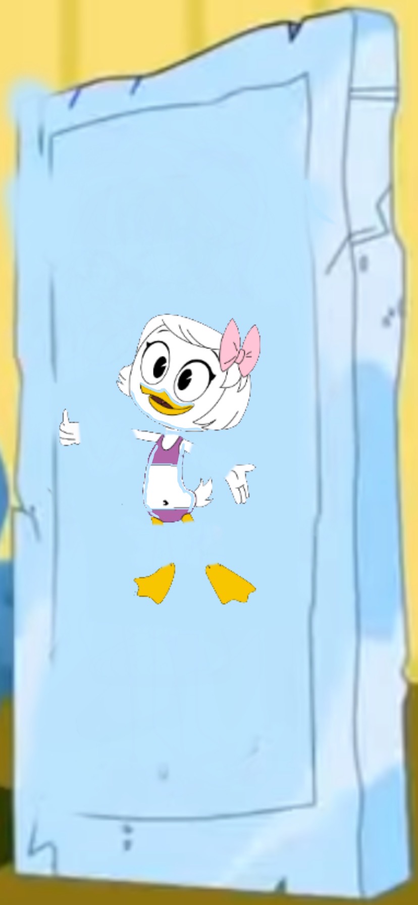 Webby vanderquak frozen solid by matthew200432 on DeviantArt
