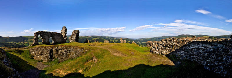 Dinas Bran - Panorama