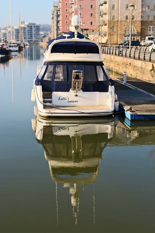 Boat and reflection