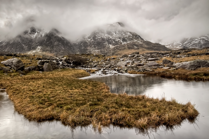 Idwal in the mist