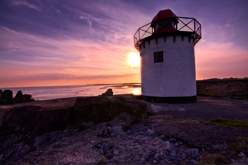 Burry Port lighthouse.