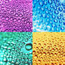 droplets - colors . ..