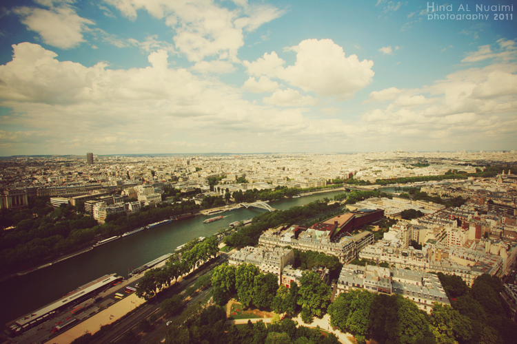 Paris from the Eiffel Tower