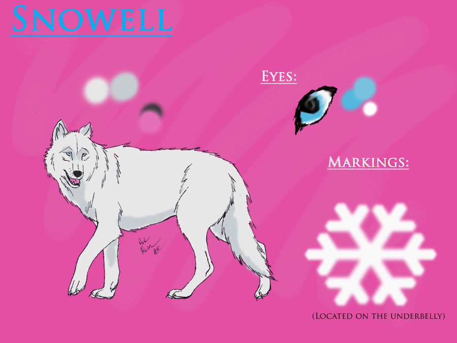 Snowell Ref Sheet by DistractedMeh on DeviantArt