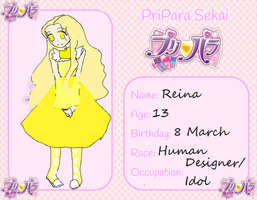 PriPara Sekai App- Reina