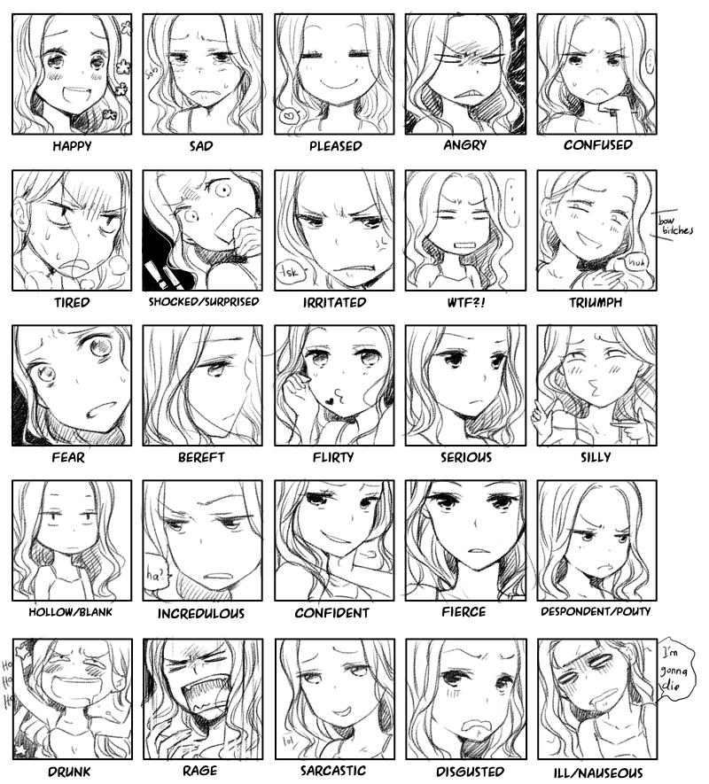 Sassy Expressionexpression 25 expressions practise by loveariddle on DeviantArt