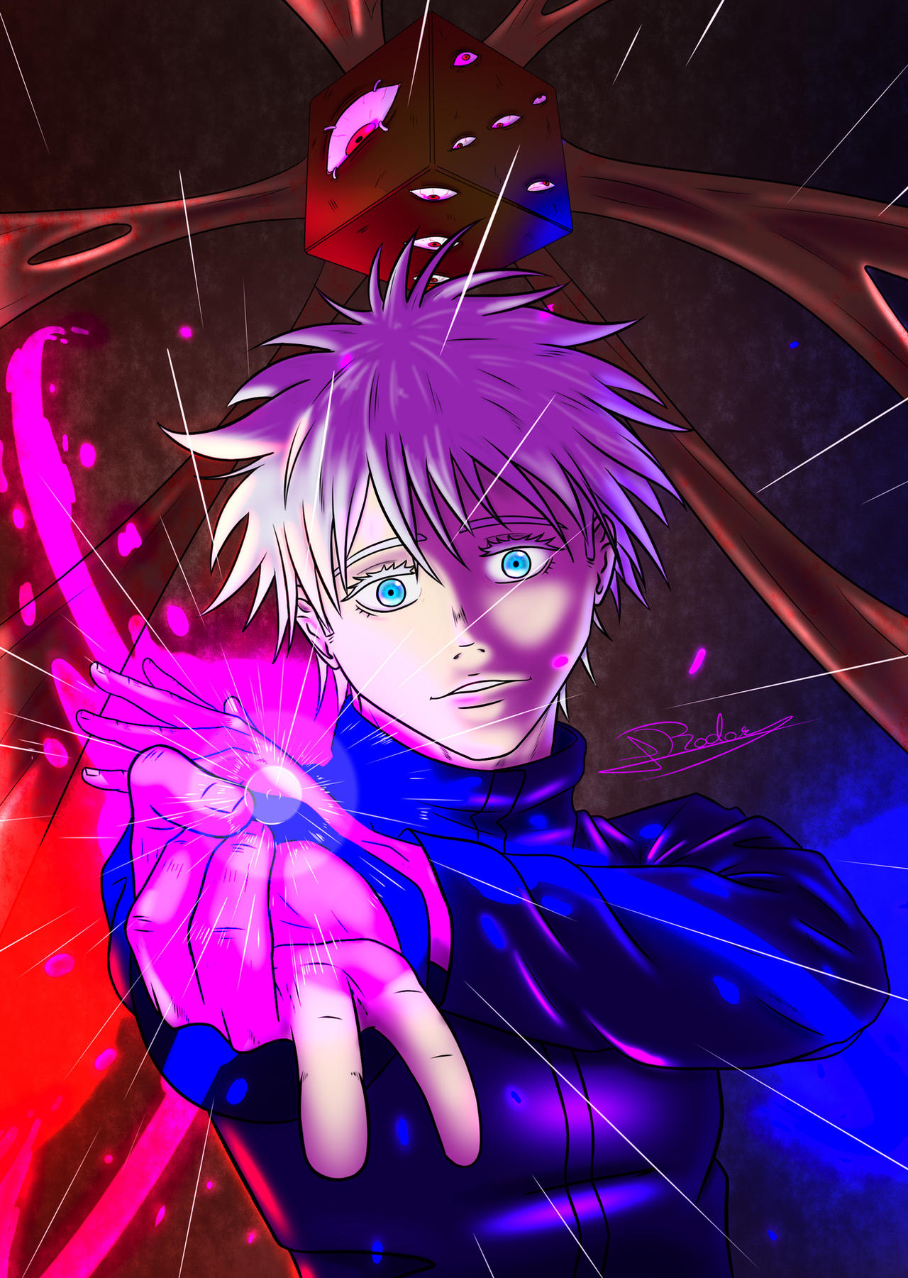 Gojo Based Gojo by rodordraws on DeviantArt