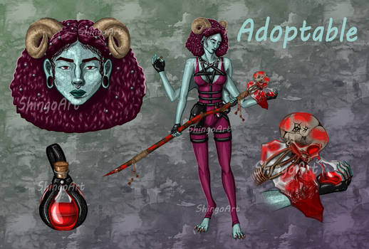 [OPEN] Bloodhuntress Adopt