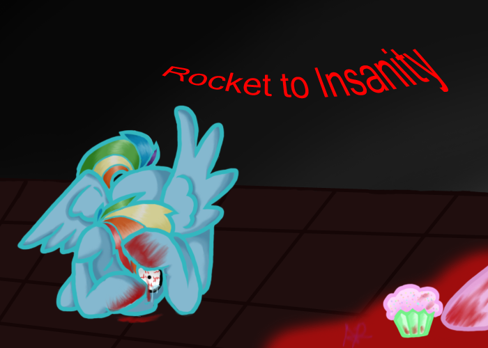 Rocket to Insanity fan drawn