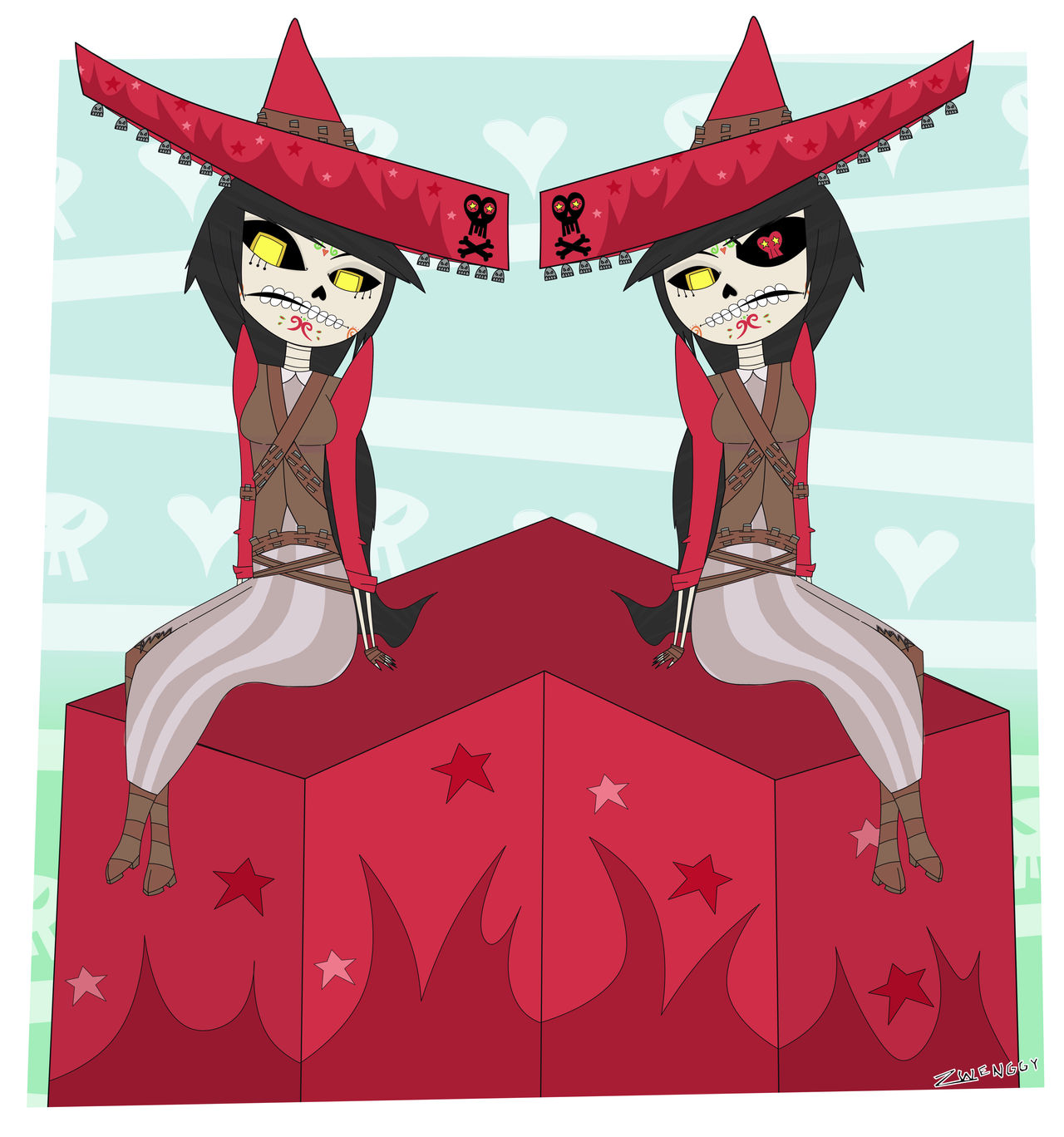 Adelita Twins The Book Of Life By Zwenggy On DeviantArt adelita-twins-the-book-of-life-by-zwenggy-on-deviantart